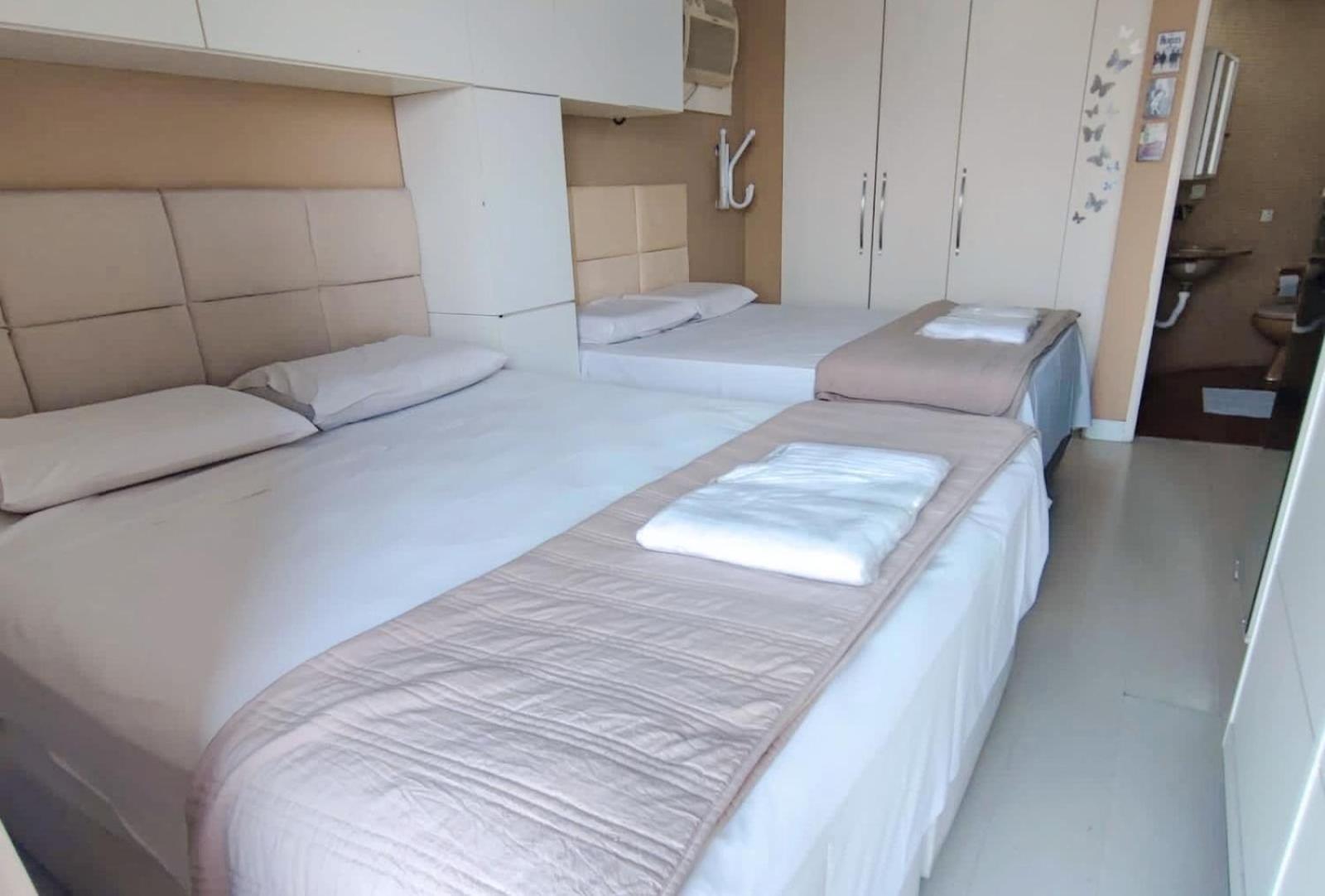 Apartment Flat Brlhante 5 Pessoas Garagem Hakka -feirinha-hospitais *